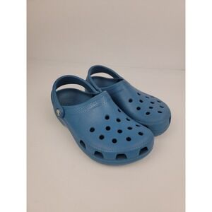 Crocs Classic Clogs Blue Mens 5 Womens 7 Unisex Slip On Comfort Shoes